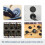 188 Pieces Closed Rubber Grommet Firewall Solid Closed Hole Plug Assortment Kit for Wire Electrical Appliance Plumbing 7