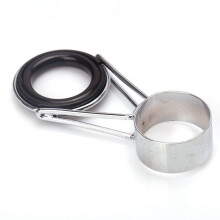 21Pcs Fishing Rod Guides Tip 7 Sizes Telescopic Tip Repair Kit Rings Eyes Set