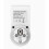 1pc Standard Two Round Hole Temperature Controller Socket with High-Precision Digital Display Temperature EU Plug 6