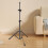 Adjustable Trombone Stand with Music Holder, Stable Triangular Base, 5280cm for Stage or Studio 3
