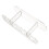 2Pcs Acrylic 4-Hole Double Layer Ice Cream Cone Stand 2