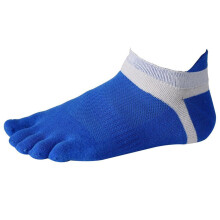 12 Pair Toe Socks No Show Five Finger Socks Cotton Athletic Running Socks for Men White+Yellow++Black