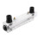 3X Black Adjustable Knob 0.1-1 GPM Panel Type Water Flow Meter LZM-15 7