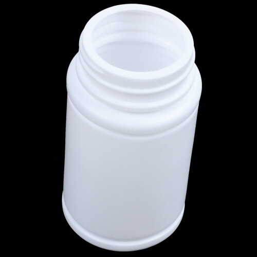 Plastic Empty Medicine Bottles Pill Tablet Container Holder 9Pcs White 2
