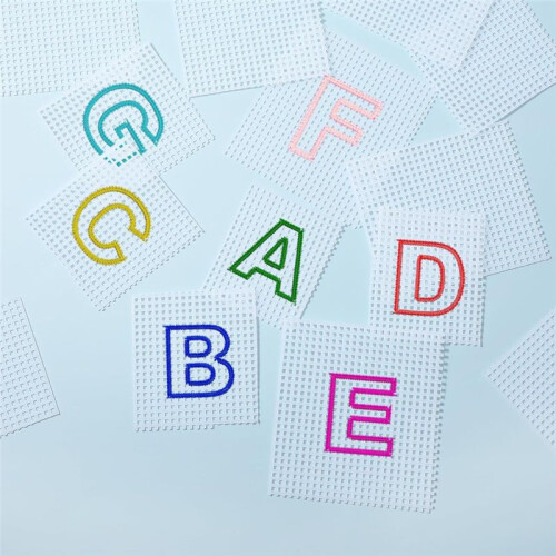 Plastic Mesh for Embroidery Plastic Canvas White Mesh for Acrylic Yarn Handmade Knitting Crochet Project Making 2