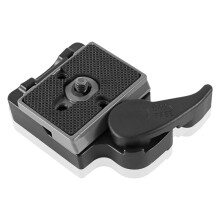 Camera Quick-Change Plate with 1/4 Inch Screw for  200Pl-14 + Quick-Change Plate Clamp Camera Tripod