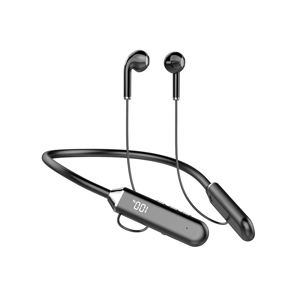 Neck Type Headset Stereo Noise Reduction Universal Sport Ear Headset Mic Wireless 6032343687925