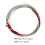 Acoustic Bass Strings Set Flatwound Tapewound 4 String Replacement for Warm Tone and Smooth Play 2