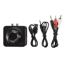 5.0 Audio Receiver 3D Stereo Wireless Adapter TF Card RCA 3.5mm 3.5 AUX Jack for Car Wired Speaker Headphone