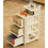 Storage Cart with Wheels Plastic Stackable Organizer Size C Precision Fit Replacement Part 2