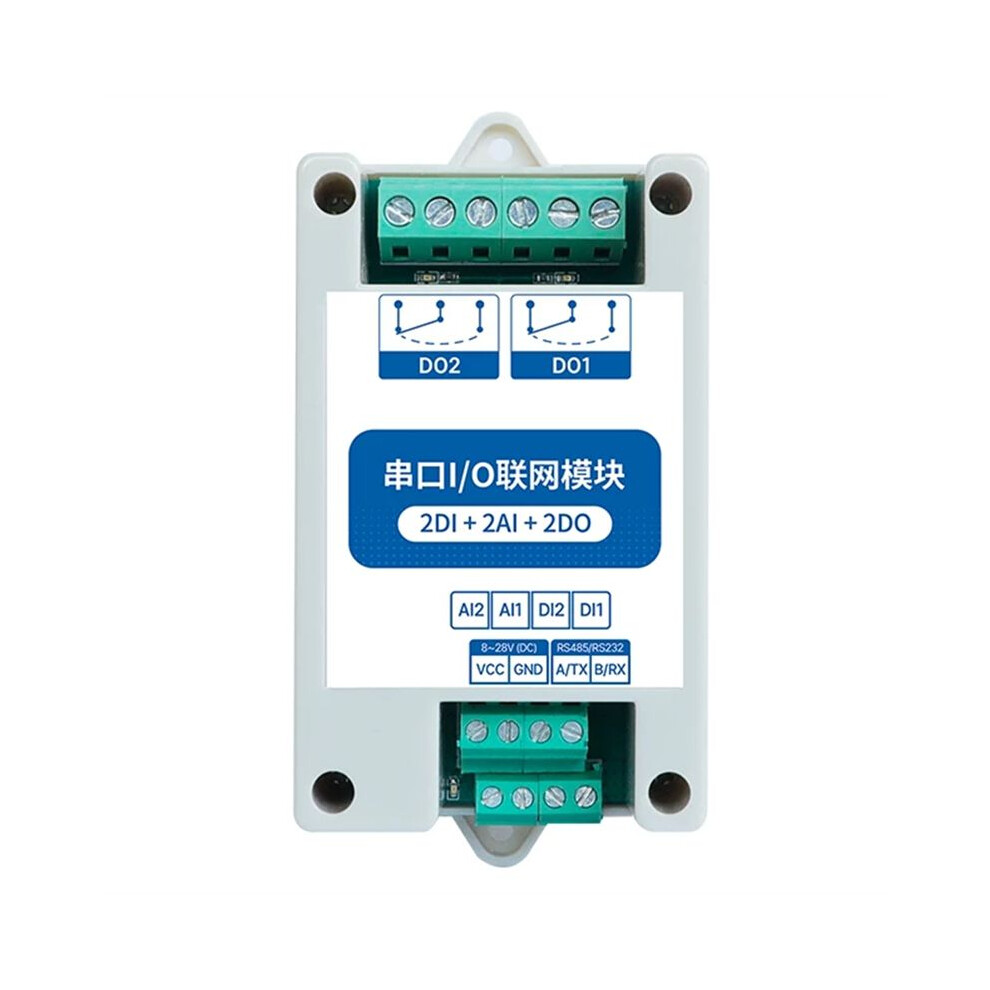 Ma01-Aacx2220 Rs485 2Di+2Ai+2Do Modbus Rtu I/O Network Modules With Serial Port For Plc/Touch Display 2 Output 4712399672947