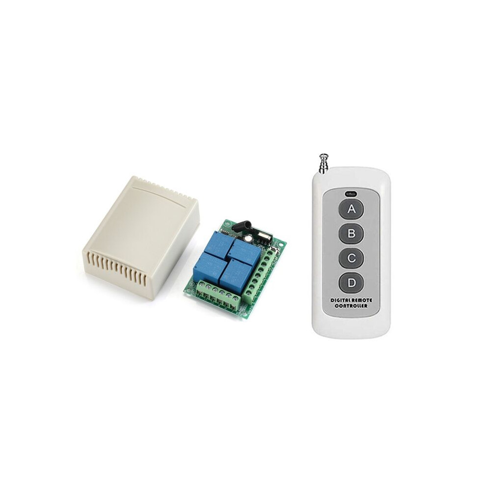 Wireless Remote Control With 4 Channel 433Mhz Garage Remote Control 6031120894778