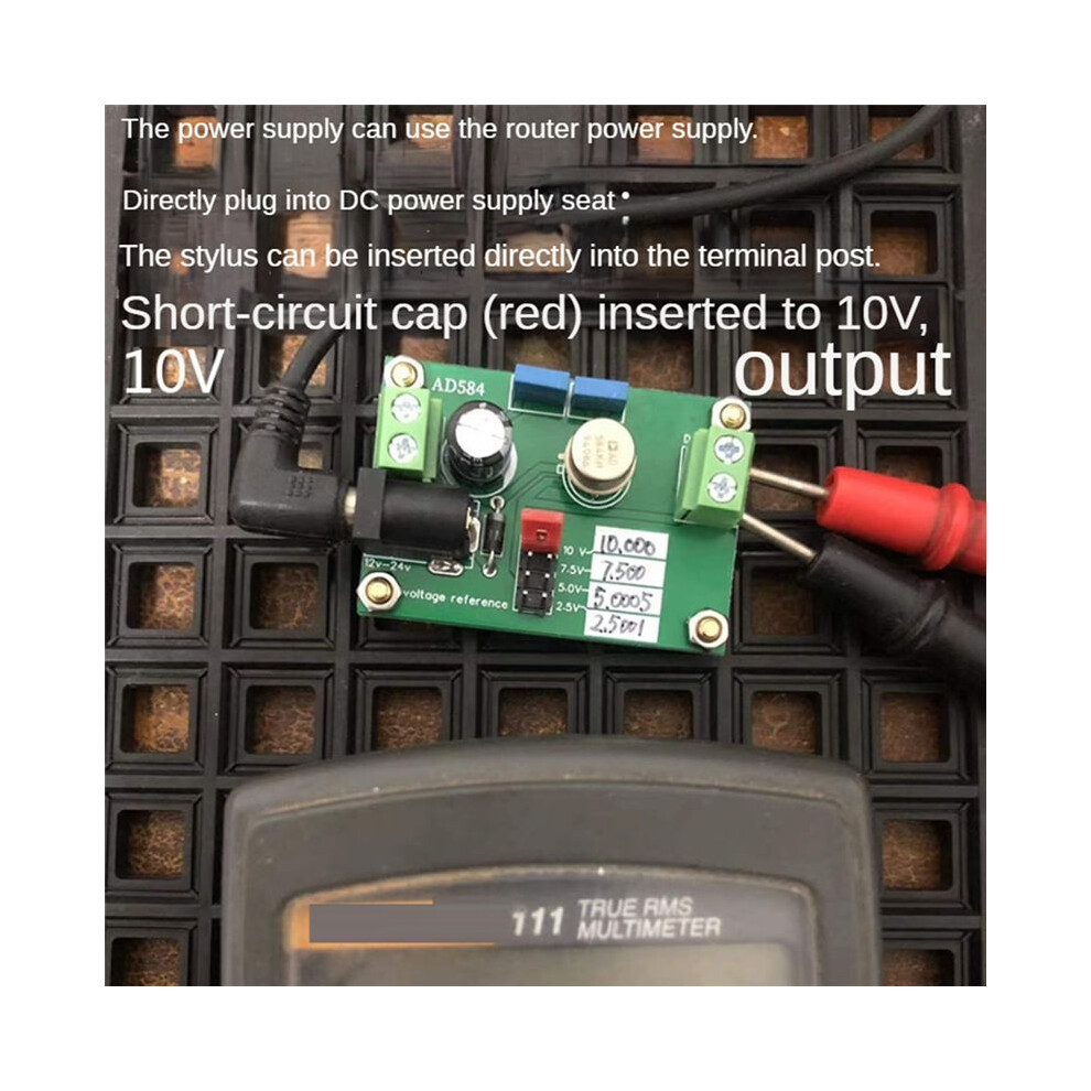 Ad584 Reference Voltage Source 10V Ad584kh Voltage Reference Board Calibration For Multimeter Voltage Filter 6031722829895