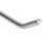 75 x Slatwall Single Hook Pin Shop Display Fitting Prong Hanger 100mm 7