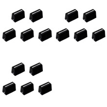 15 Stuks Universele Fader Knoppen Fader Cap Rechte Dia Potentiometer Cap voor DJ Controller Mixers Console DJM,DDJ,XDJ