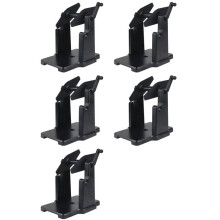 5X External Rolls Label Holder, 2 in 1 Fanfold Stack Paper Holder for Desktop Thermal Label Printer