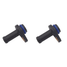 2X Automotive Cooling Water Pipe Connector Oil Cooler Pipe Connector for Cayenne 94810636201