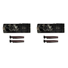 2X Firmware-Downloads für das ESP-Prog-Entwicklungsboard 2,54-mm-JTAG-Debug-Programm-Downloader, Kompatibel mit ESP32-Unterstützungskabel
