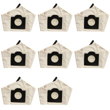 8X Bolsas de Filtro Lavables para WD3 Premiu Bolsa de Aspiradora Vacío Pieza