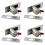 4X Waterproof Electronic Drop Bolt NC Door Lock  12V Induction Auto Deadbolt for Enhanced Daily Security 1
