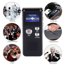 6X 8G Voice Recorder, High-Definition Noise Reduction MP3 Player, Suitable for Meetings and Other Occasions