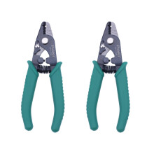 Pro'sKit 2X Fiber Optic Cable Stripping Pliers Wire Stripper (148mm) 8PK-326
