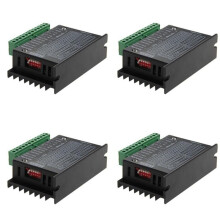 4X TB6600 Driver Upgrade 32 Subdivision 42/57/86 Stepper Motor Driver 4.0A 42VDC Portable Driver