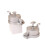 Small Adjustable Hamburger Press for Home Use with Uniform Patty Size and Easy Clean Surface 1