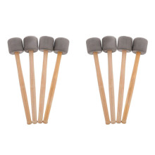8 Pièces Maillets de Grosse Caisse Bâtons Maillets Mousse Tête Tambour Maillets pour Fanfare Percussion