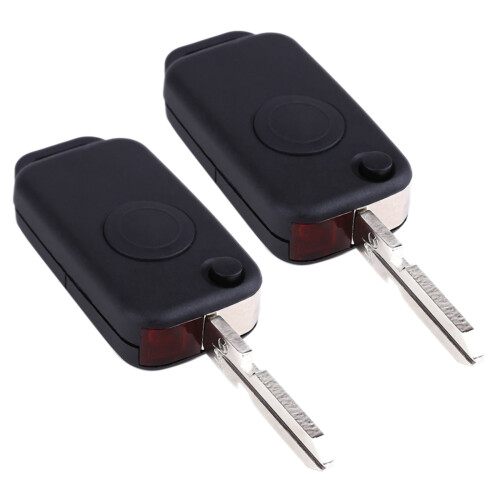 2X Foldable Shell 2 Button for Remote Key   FLIP KEY A, C, E, S, SLK, CLK CLASS