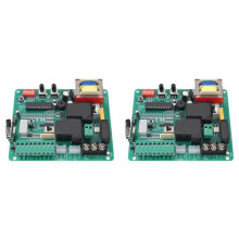 2X Circuitbesturingskaart, Automatische Deuropenerbesturingskaart, Elektronische Hoofdbesturingskaart voor Schuifpoortmotor 220V