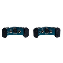 2X Aktive DI-Box Impedanzwandler DIBOX Bühneneffektor Phantomspeisungsbox Aktive DI-Box BOX