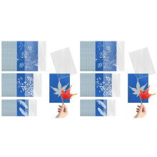 60 Ark Sun Print Paper, A4 A5 A6 Cyanotype Paper Kit med 3 St Akrylpanel Sensitive Solar Printing & Draw Paper