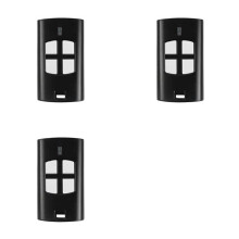 3X Remote Control for to.GO WV Series Garage Door Opener 433.92MHz Rolling Code Handheld Launch for 4WV Models