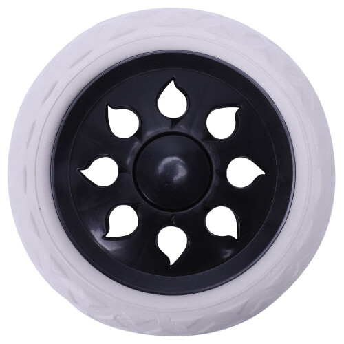 6 Pcs Noir Blanc Hot Design Roue Chariot A Bagages  Roues 2