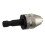 3X Silver+Black 6mm Keyless Drill Bit Chuck Quick Change Adapter Converter Hex Shank 4