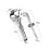 Drum Cymbal Holder with Bracket Mount, Secure Support, Easy Install for Drum Kit and Percussion 2