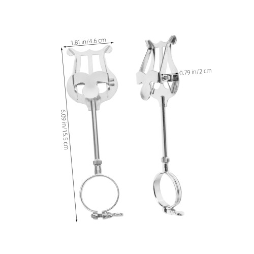 Clarinet Music Stand ClipOn Holder Lightweight Durable for Practice Performance Wind Instruments 1
