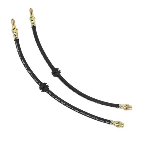 BMW Front Brake Hose Pipe Line 2 pcs 1