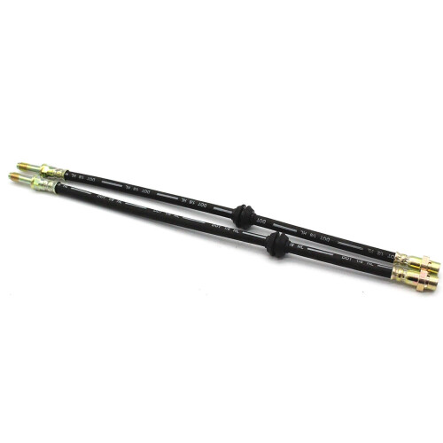 BMW Front Brake Hose Pipe Line 2 pcs 2