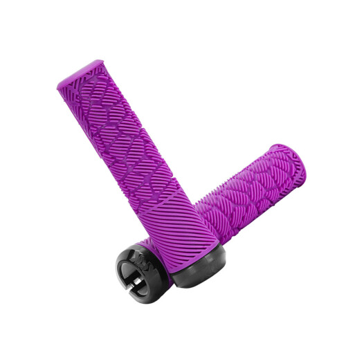 1Pair Shock Absorption Handle Bar Cover Replacement-Purple