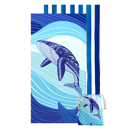 Multipurpose Oversized Microfiber Towel 80x160cm Soft-SM03