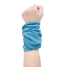 Serviette de sport polyvalente, serviette de sueur-Bleu ciel