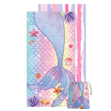 Soft Double Side Plush Bath Towel 80x160cm Quick Drying-SM18