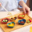 Hariumiu Kitchen Heart-shaped Dessert Dish - Compact, Drop-Resistant, Stackable, Multi-purpose and Easy to Clean 7