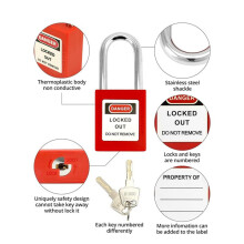 Lockout Tagout Station,6 Pcs Safety Padlock, Lockout Station, 2 Pcs Hasp,32 Pcs Tags 20 Pcs Zip Ties,for Electric Power