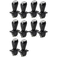 10Pcs Children'S Electric Car Joystick Toy Bumper Car Forward Reverse the Car Forward and Backward (US)