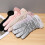 Women's Thermal Touchscreen Gloves Windproof Fleece-Lined 1 5