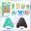 Magnetic Letters and Numbers Set 52 Pieces 7