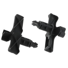 2 PeçAs de Trava do Capô Dianteiro Direito e Esquerdo do Carro, Trava Inferior Adequada para  Fortwo 2008 - 2012 4517570301C22A, 4517570401C22A